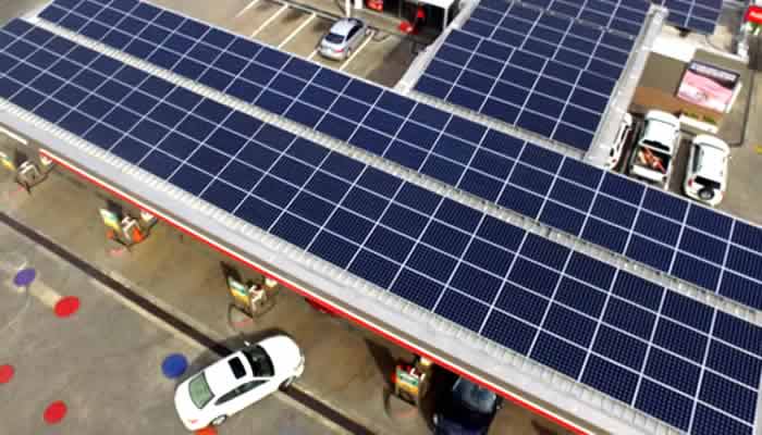 Instalarán paneles solares en estaciones de servicio en La Plata